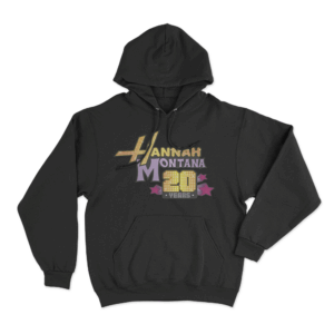 Hannah Montana 20th Anniversary Unisex Hoodie Black