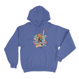 Hannah Montana 90s Pop Unisex Hoodie Blue