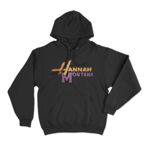 Hannah Montana Unisex Hoodie Black
