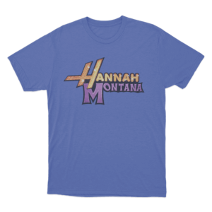 Hannah Montana Unisex T Shirt Blue