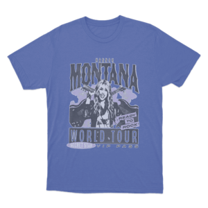 Hannah Montana World Tour Unisex T Shirt Blue